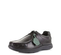 Kickers Reasan lace Leather AM 112799 Mens Shoes Black School Work Shoe
