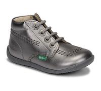 Kickers Mid Boots BILLYZIP-2 in Silver 3 toddler