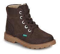 Kickers Mid Boots KICK BLUCK in Brown 10 kid