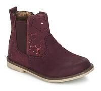 Kickers Mid Boots MOON in Bordeaux 3.5 toddler