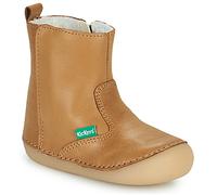 Kickers Mid Boots SOCOOL CHO in Brown 3 toddler