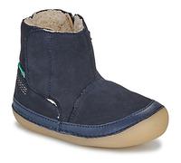 Kickers Mid Boots SOKIFAUNE in Marine 4.5 toddler