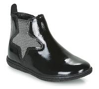 Kickers Mid Boots VERMILLON in Black 7 toddler
