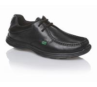 Kickers Reasan lace Leather AM 112799 Mens Shoes Black School Work Shoe