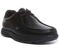 Kickers Reasan Lace Up Leather Adult Mens Casual Shoes In Black Size UK 6 - 12