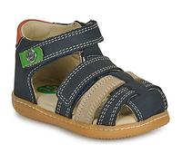 Kickers Unisex Kid's Kick Pod Sandal, Navy Beige Orange, 6 UK Child
