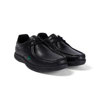 Kickers Shoes Boys Mens Kids School Office Reasan Lace Black Leather UK 3 - 12