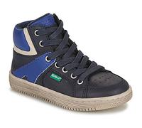 Kickers Shoes (High-top Trainers) LOWELL in Marine 10 kid