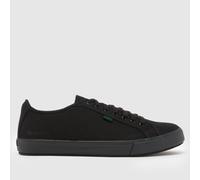 Kickers Tovni Lacer Canvas Shoes in Black UK 8 (EU 42)
