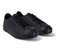 Kickers Black Leather Tovni Lacer Trainers UK 10.5 Black