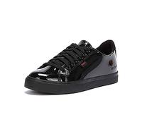 Kickers Tovni Lacer Youth Black Patent Shoes-UK 4 / EU 37
