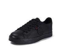 Kickers Youth Tovni Lacer Leather Shoes - Black - 5