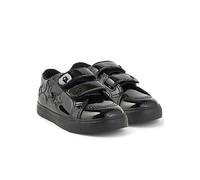 Kickers Tovni Star Vel Infants Patent Leather Shoes Black