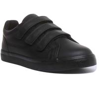 Kickers Tovni Trip 3 Strap Hook And Loop Shoes Youth Size UK 3 - 6