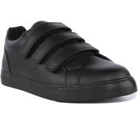 Kickers Tovni Trip 3 Straps Vegan Kids Boys Shoes Black Junior Size US 4- 7