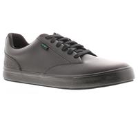 Kickers Tovni Tumble Leather Men Black Shoes-UK 8 / EU 42