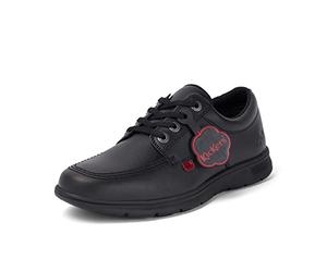 Kickers Unisex Adult's Kelland Lace Leather Shoes, Black (Black Blk), 5 UK