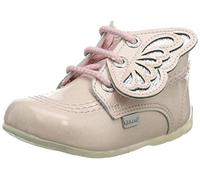 Kickers Unisex Baby Kick Faeries Mini Ankle Boot, Pink, 0 UK Child