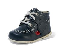 'Baby Hi Zip' First Boots Kickers Navy 3