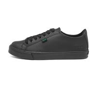 Kickers Youth Tovni Lacer Leather Shoes - Black - 4