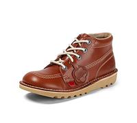 Kickers Men's Kick Hi Classic Ankle Boots | Extra Comfortable | Added Durability | Premium Quality, Dark Tan, 12 UK