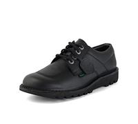 Kickers Unisex Kick Lo Shoes | Extra Comfortable | Added Durability | Premium Quality, Vegan Black, 3 UK
