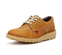 Kickers Unisex Kick Lo Shoes | Extra Comfortable Added Durability Premium Quality Oxford, Tan, 9.5 UK