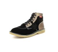 Kickers Unisex Kicklegend Ankle Boot, Black Bronze, 5 UK