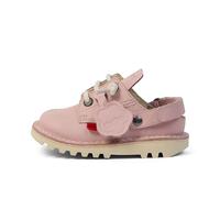 Kickers Unisex Kids Kick Leather Derby Shoe, Pink, 10.5 UK