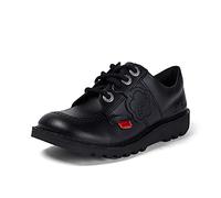 Kickers Unisex Kids Kick Lo Shoes | Extra Comfort for Your Feet | Added Durability, Black, 13 UK Child