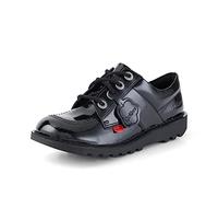 Girl's Kickers Youths Kick Lo Classic Patent Shoes (Black) - Size: K3