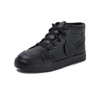 Kickers Unisex Kids Tovni Hi Trainers | School Uniform Shoes, Black, 2 UK Child