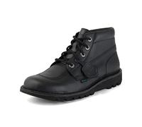 Kickers Kick Hi Vegan Shoe - Black, Black, Size 8, Men Black