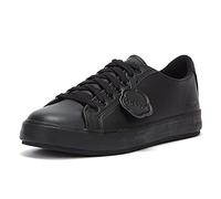 Kickers Unisex Tovni Lacer Low-Top Trainers, Black, 5 UK