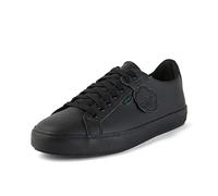 Kickers Unisex Tovni Lacer Low-Top Trainers | Sporty Sneaker-Inspired Style | Secure Lace-Up Fit, Cushioned for All-Day Wear, Black, 4 UK