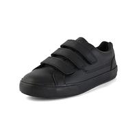 Kickers Unisex Tovni Triple Strap Shoes, Vegan Black, 12 UK