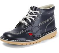 Kickers Women's Classic Kick Comfortable Leather Hi Ankle Boots UK 4-8 Navy