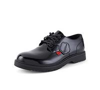 Kickers Womens Shoes Work School Finley lo Lace Up black UK Size