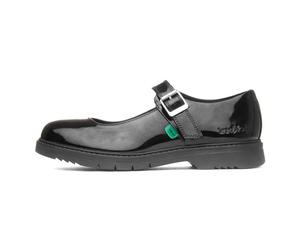 Kickers Women's Finley Mary Jane Leather School Shoes | Timeless Mary Jane Look | Everyday Comfort Fit, Cushioned for All-Day Wear