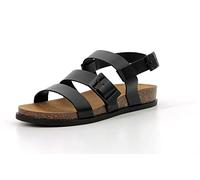 KICKERS Women's Kick Alana Flat Sandal, Black, 3.5 UK