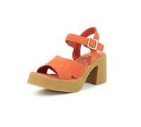 KICKERS Women's Kick Constance Sandals with Heel, Brick Orange, 6.5 UK