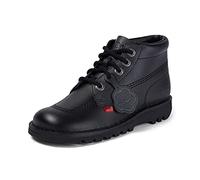 Kickers Womens Kick Hi Classic | Extra Comfortable Ankle Boots, Black, 4 UK