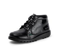 Kickers Women's Kick Hi Classic Ankle Boots | Extra Comfortable | Added Durability | Premium Quality, Black, 9 UK