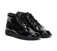 Kickers Women's Kick Hi Patent Leather - Black - UK 4 / EU 37 / US 6