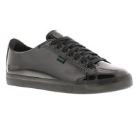 Kickers Womens Shoes Work School Tovni Lacer Leather Lace Up black patent UK Siz