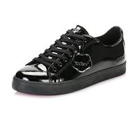 Kickers Women's Tovni Lacer Low-top Trainer | Casual Shoe Sneakers, Black, 6.5 UK