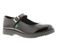 Kickers Womens Work Shoes School Finley mj Buckle black UK Size