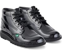 Kickers Kick Hi Youth Black Leather Ankle School Boots UK 5 Black