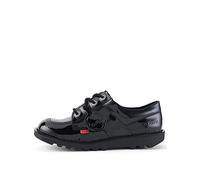 Kickers Unisex Kids Kick Lo Shoes | Extra Comfort For Your Feet | Added Durability, Black, 4 UK Child