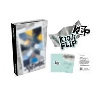 KickFlip - 1st Mini Album [Flip it, Kick it!] (Trainee Ver.) Album Case + Lyric Paper + KickFlip Logo Sticker + Photocard + QR Card + Manual Card + 4 Extra Photocards
